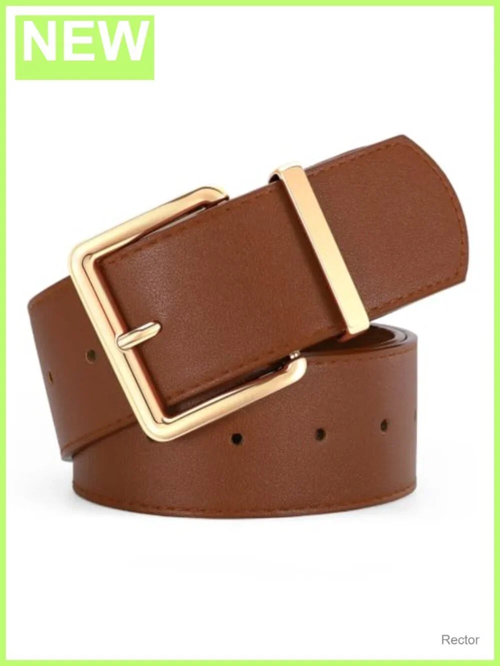 Wide Belt for Women Thick PU Leather Belt Chunky Waist Belt Retro Vintage Style